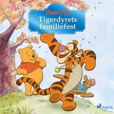 Peter Plys Tigerdyrets familiefest Disney (Ljudbok, CD)