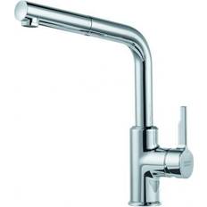 Franke Silver Kitchen Taps Franke Urban Pull-Out Chrome Kitchen Sink Tap Spout Silver