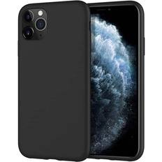 Case For Apple iPhone 11 Pro Max Black Silicone Gel Cover