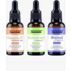 Neutriherbs vitamin c serum NeutriHerbs 3-pack Serum Kit Vitamin C, Hyaluronsyra, Retinol 30ml
