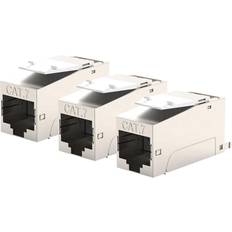 Cables Luxus-Time CAT7 RJ45 FTP Modul Keystone Patchkabel LW-KJ117-C7S