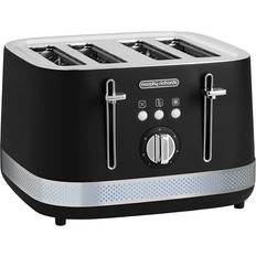 Illumination 4 Slice Toaster Black