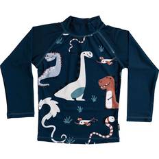 Spandex UV-Pullover Swimpy UV-Shirt, Navy, 3-4 år