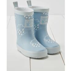 Grass & Air Colour Changing Wellies Baby Blue Infant
