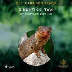 B. J. Harrison Reads Rikki-Tikki-Tavi Rudyard Kipling 9788726575514 (Lydbog, CD)