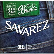 Savarez A130XL western-gitarr-strängar, 010-047