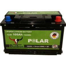 Batterien & Akkus BULL 12.8-105P Lithium-Akku, LiFePO4, 12,8 V, 105 Ah, Polar