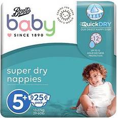 Baby Super Dry Junior Plus Nappies Size 5 25s