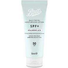 Boots SPF+ Hyaluronic Acid Moisturising Lotion SPF50 50ml