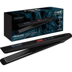 Revamp digital ceramic hair straighteners, suitable for all hair types, black