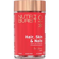 Gummies Supplements Nutriburst Nutriburst hair skin and nails gummies biotin zinc vitamin e thicker
