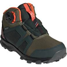 Oranje Wandelschoenen Adidas Terrex BOA Mid Rain .Rdy - Shadow Green/Pulse Olive/Impact Orange