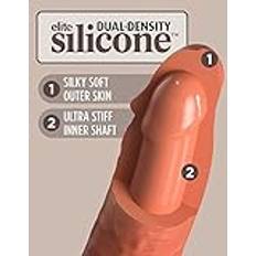 King Cock Elite 18cm Silicone Dual Density Light