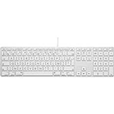 LMP BIG Tastatur Mit Zahlenblock Silber FR