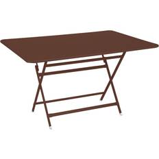 Métal Tables de Jardin Fermob Table Pliante Caractère 128 x 90 cm - 20 Ocre Rouge