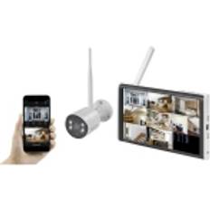 SY-5046554 RF-CCTV Camera Set 8-Channel incl. 1 Camera 1920 x 1080 p 2.4 GHz