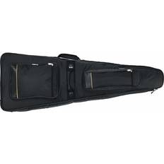 Rockbag 20618 Gigbag für E-Gitarre V-Form, E-Gitarrentasche mit 35mm Polsterung