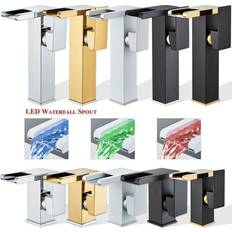 Rozin Kitchen Tap 3 Way Double Handles Silver