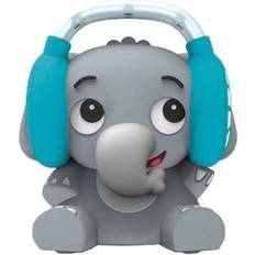 Baby Einstein Earl The Elephant Bluetooth Soother Sound Machine, Stream Music + Night Light