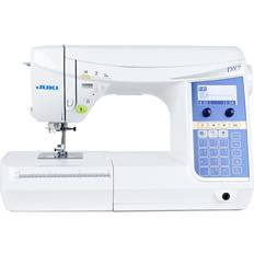 Juki HZL-DX7 elektrisk symaskin med automatisk trådskärare, fotkontroll, metall, vit, 51 x 25,7 x 30,5 cm