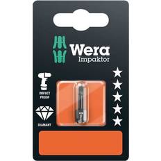 Wera 868/1 IMP DC SB Impaktor Innenvierkant Bits, # 2 x 25mm