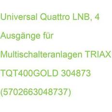 Triax Universal Quattro LNB 4Ausg.,fMultisch.