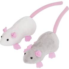Pet Zone Husdjur Pet Zone Kattleksak Mus Kattmynta 18 cm 2-pack