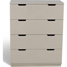 Mavis Aoko Drawers With 4 Drawers Beige Chest of Drawer