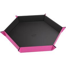 Gamegenic GGS60061 Magnetic Dice Tray Hexagonal Black&Pink