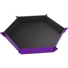 Gamegenic Magnetic Dice Tray Hexagonal Black/Purple