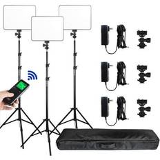 Viltrox VL-200T Videobelysning Led Panel 3-light Kit