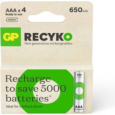 GP Batteries NiMH 650mAh GP-akkumulator