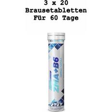 Vitaminer & Kosttilskud Allnutrition ZMA B6 Citron 20 Brusetabletter 20 stk