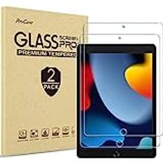 Apple iPad 10.2 Screen Protectors Procase 2 Pack Screen Protector for iPad 9th 8th 7th Generation