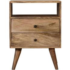 Artisan Classic Oak-ish Bedside Table