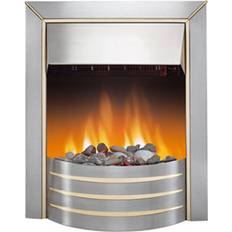 Dimplex Fireplaces Dimplex Siva Chrome Effect Electric Fire Siv20E