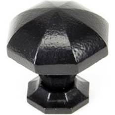 33373 Black Octagonal Cabinet Knob