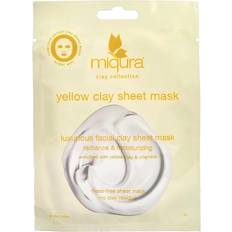 Miqura Cuidado de la piel Miqura Yellow Clay Sheet Mask