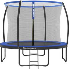 Songmics 12 FT Trampoline Black Green
