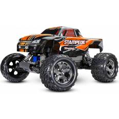 Traxxas RC Cars Traxxas STAMPEDE ORANGE 1/10 2WD MONSTER-TRUCK RTR BRUSHED, MIT AKKU UND 4 AMPERE USB-C-LADER