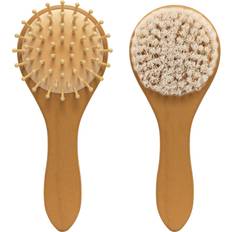 Arc Wooden Hair Brush Set 15x20 cm
