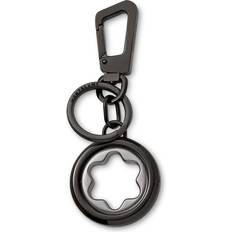 Montblanc Meisterstück Spinning Emblem Key Fob - Black