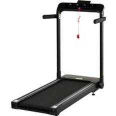 Fitness Machines Homcom 600W Foldable Steel Motorised Treadmill Black