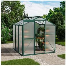 Hobby Greenhouse with Window Opening Clear