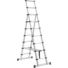 Teleskopisk trappstege 7x2 steg