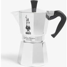 Brown Moka Pots Bialetti White Moka Express six cup pot 420ml