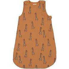 Red Sleeping Bags LA REDOUTE INTERIEURS Giraffe Cotton 3 Tog Sleep Bag Caramel 2Y 86CM
