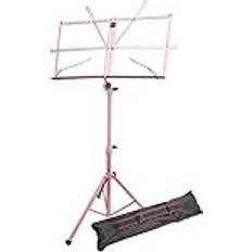 Portalettere Rockjam PDT Windsor Music Stand with Bag Pink