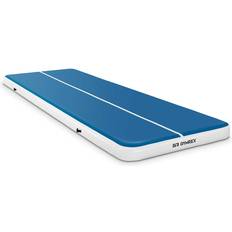 Gymrex Inflatable Mat Airtrack 600 x 200 x 20 cm 400 kg blue/white GR-ATM9