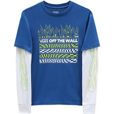Vans Boy's Neon Flames Twofer T-shirt - Blue